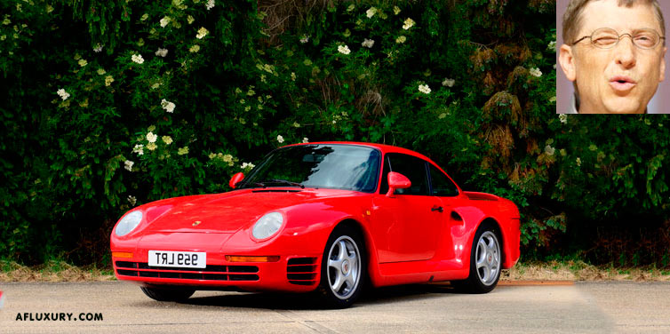 پورشه 911 از اولین خودرو های ثروتمندترین مرد دنیا